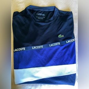 Lacoste Striped Sport Shirt XL